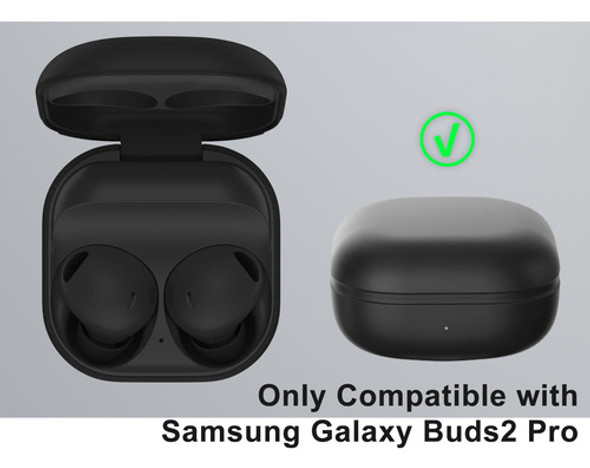 Estuche Cargador Para Samsung Galaxy Buds 2 Pro Negra 1