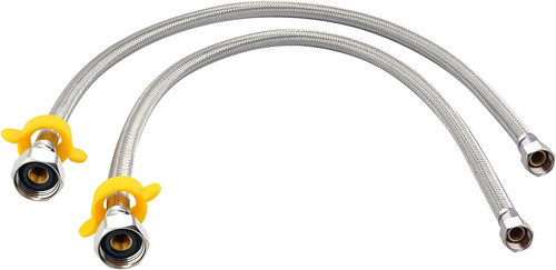 Flexible De 60cm De 1/2 X 3/8 Pulgadas, Acero Inoxidable 0