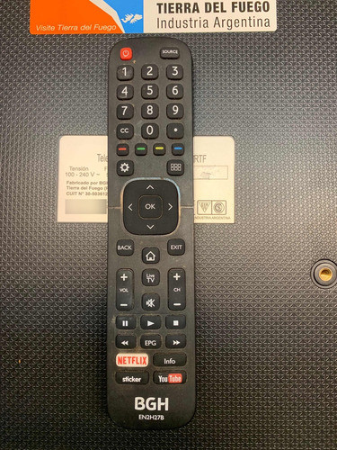 Control Remoto 100 % Original Bgh Ble4916rtf , Usado 0