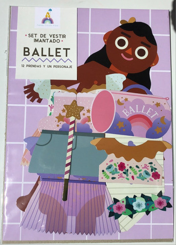 Set De Vestir Imantado, Juego Didáctico Ballet 1