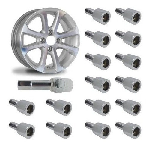 Jg Parafuso Allen Multi Gm,renault,vw 12x1,5 Rodas Esportiva 0