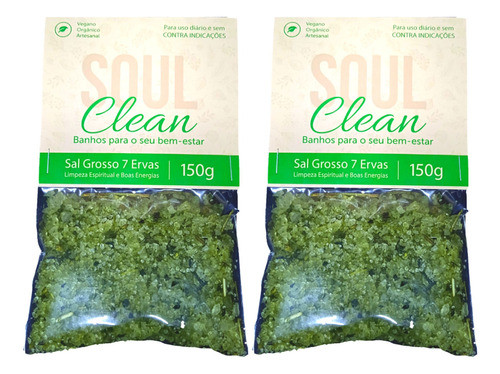 Kit 2 Banho Espiritual Descarrego Limpeza Energética 7 Ervas 0
