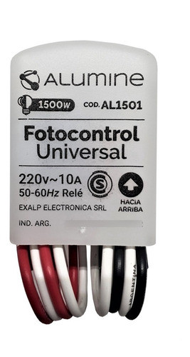 Fotocelula Fotocontrol Universal 1501 W 4 Cables Apto Led 0