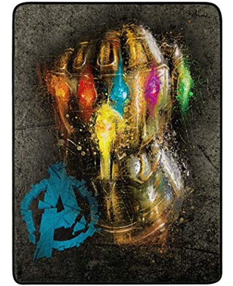 Manta Northwest Micro Raschel, 46  X 60 , Gauntlet 0