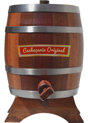 Barril Corote Cachaça Jataúba Vertical 1litro Madeira 1