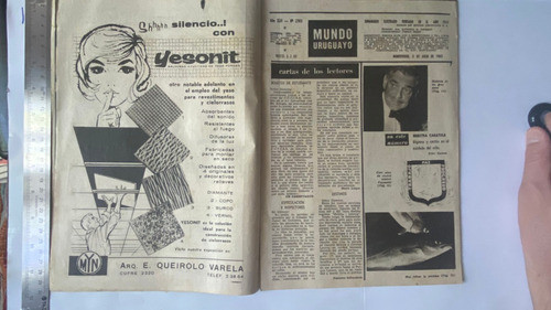 Mundo Uruguayo N° 2305 La Heroica Paysandú  1963 1