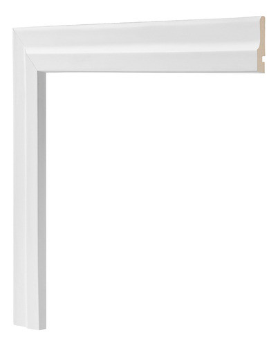 Moldura Contramarco  Soft 2.5mx5x1.5 Bc.mate- Atrim 1