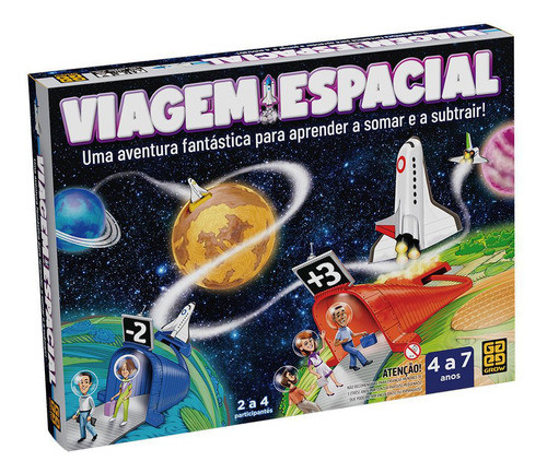 Viagem Espacial - Matemática 4-7 Anos - Ref. 04057 0