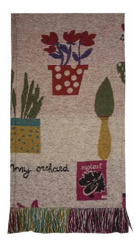 Camino De Mesa Chenille De 2m X 0,38 Cm Huerta 0