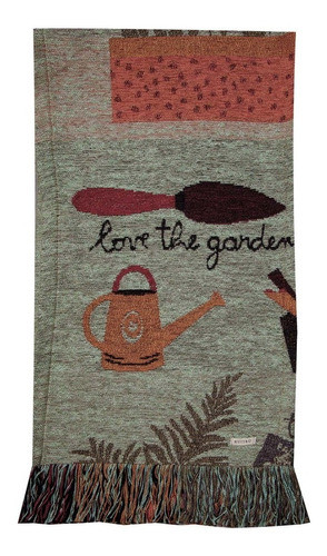 Camino De Mesa Chenille De 2m X 0,38 Cm Huerta 1