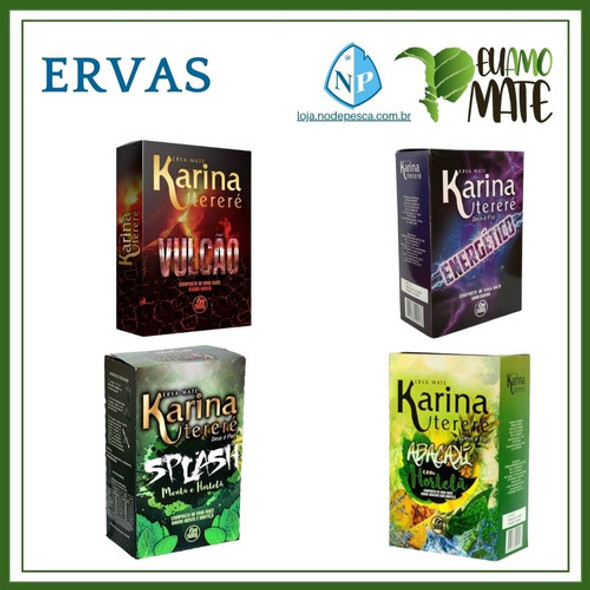 Kit 2 Ervas Mate Tereré Abacaxi Com Hortelã 500 Gr - Karina 1