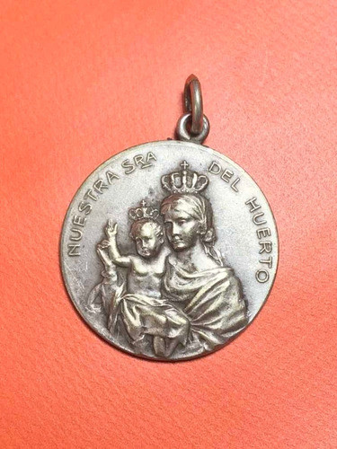 Medalla Nuestra Sra Del Huerto Temperley 0