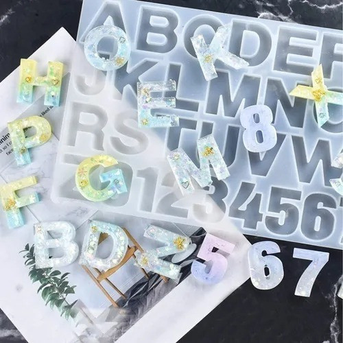 Pacote De 373 Moldes De Resina De Silicone Para Chaveiros Co 1