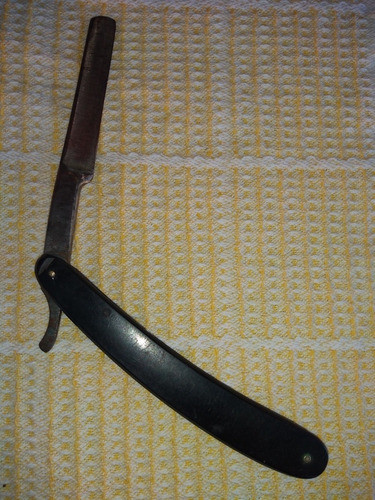 Navaja. Antigua De Barbero Acero Sueco 0