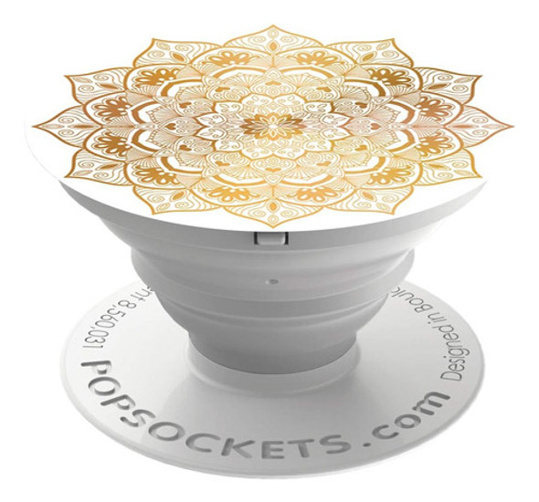 Soporte Expansible Popsockets P/smartphones Y Tablets Dorado 0