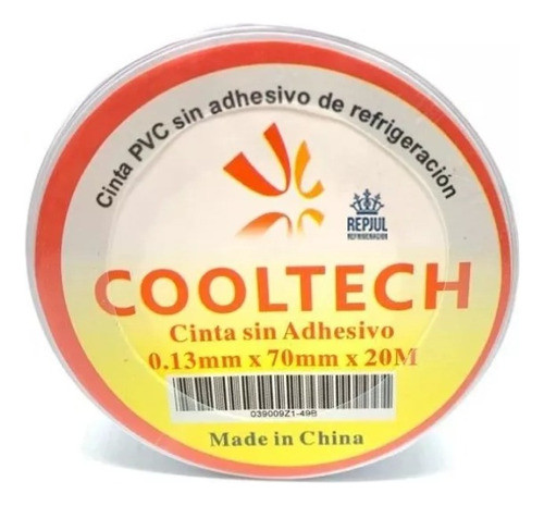 Cinta Pvc Blanca Refrigeración Cooltech 20mts 0