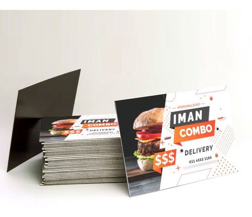 100 Imanes Personalizados 5 X 5 Cm Calidad Premium 0