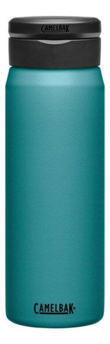 Botella Fit Cup 600ml, Acero Inox. Insulado - Verde Petroleo 1