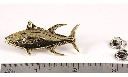 Diseños Creativos De Peltre - Atun, Pez Roca, Broche De So 1