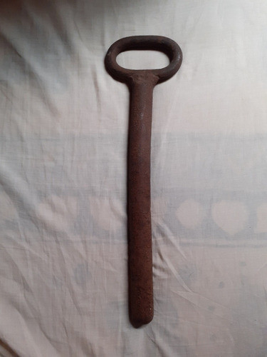 Llave Herramienta De Barco Antigua Grande 42 Centímetros 0