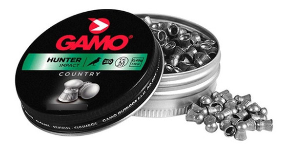 Chumbos Gamo Hunter 200un 6.35mm Caza Tiro 0