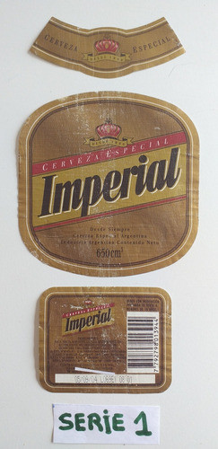 Cerveza Imperial 14 Juegos Etiquetas Diferents 2004-23 (571) 0