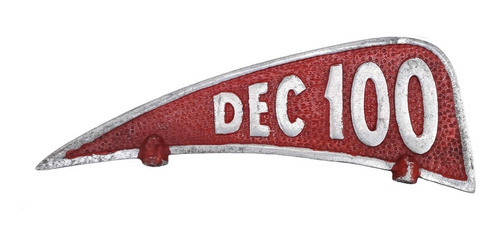 Emblema O Banderita Original Guardabarro Dec 100 De Época 1