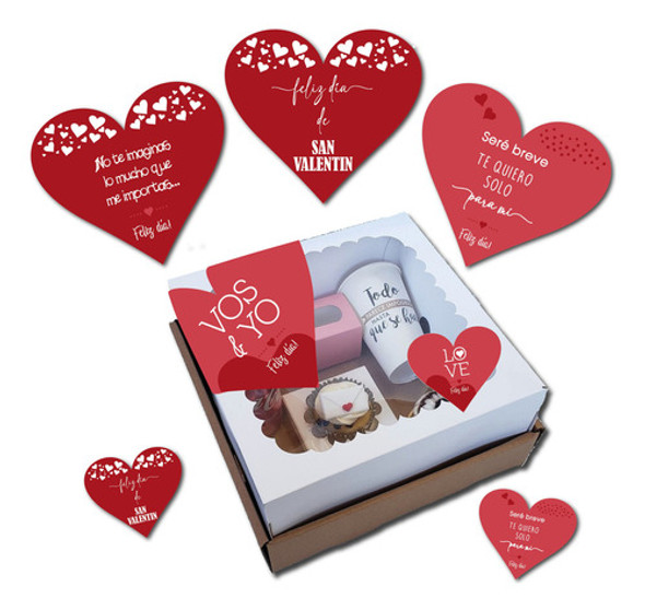 Kit Imprimible Corazones San Valentin R Stickers O Tarjetas 0