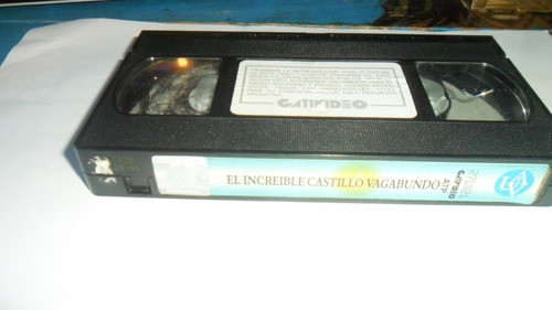 Vhs El Increíble Castillo Vagabundo ( Miyazaki) 1