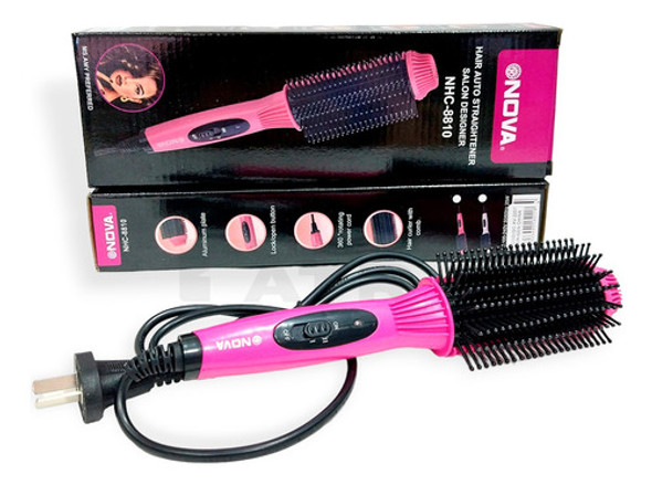 Cepillo Plancha Alisador Electrico P/cabello, Estilos Rectos 1