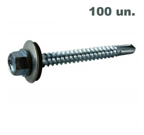 Tornillo Autoperforante Techo 14 X 2 1/2 Bolsa X 100 Un 1