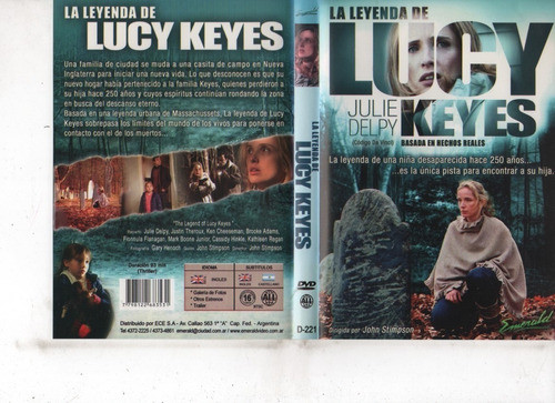 La Leyenda De Lucy Keyes - Dvd Original - Buen Estado 0