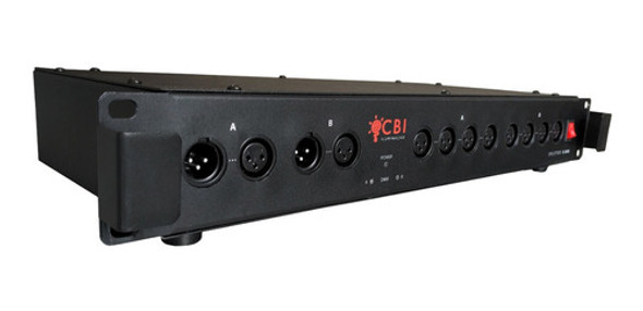 Splitter Dmx Amplificador (2 Entradas 8 Saídas Isoladas) Cbi 0