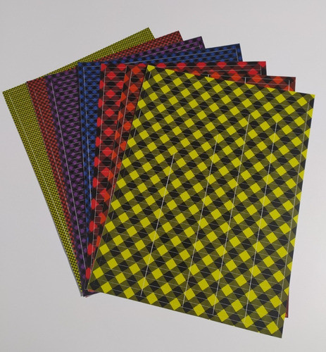 10 Folhas Fitas De Identificação De Instrumentais Xadrez 0