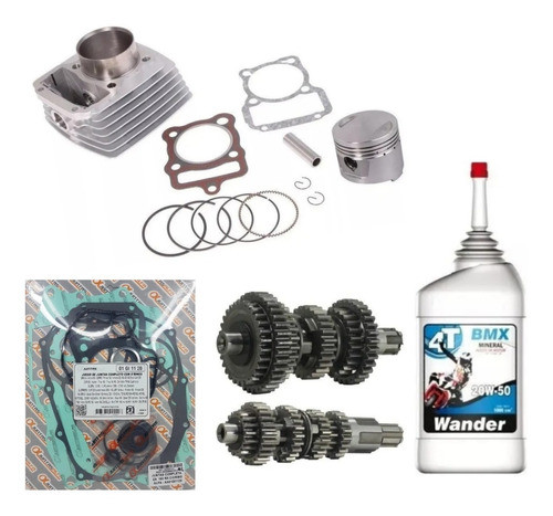 Caja Cambio Cilindro Juntas Wander Brava Altino 150 Coyote 0
