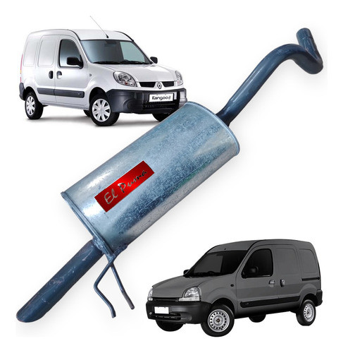 Silenciador Trasero Renault Kangoo 1999-2018 Reforzado 0