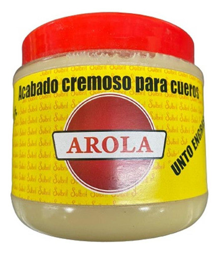 Acabado Cremoso Para Cueros Arola X 1/2 Kg Pack X 3 Unidades 1