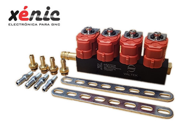 Rampa De Inyectores Rn Tech 5ta Generación Xenic Gnc 1