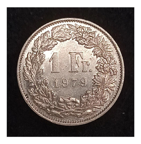 Suiza 1 Franco 1979 Excelente Km 24a.1 1