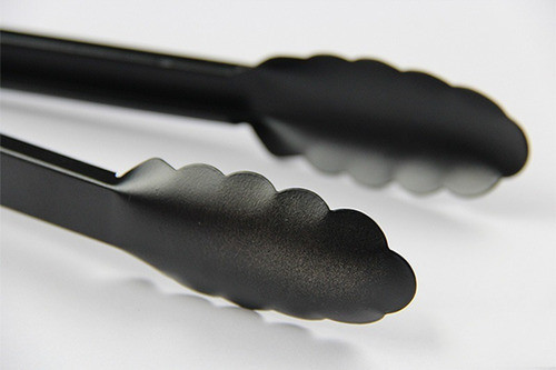 Pinza Cocina Parrilla Multiuso Acero Inoxidable Negro 31cm 1