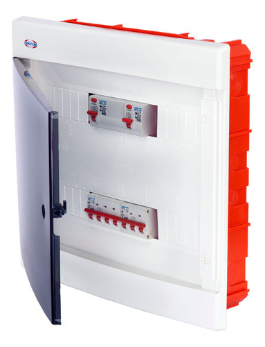 Caja Para Tm 36 Polos Embutir Ip40 Tapa Fume Luxury 400x420x 0