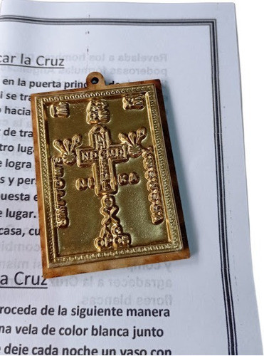 Talisman Cruz De La Puerta Con Folleto 1