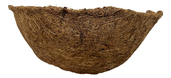 Fibra Para Meio Vaso 30cm Parede De Fibra De Coco 0 Fibra Para Meio Vaso 30cm Parede De Fibra De Coco 0