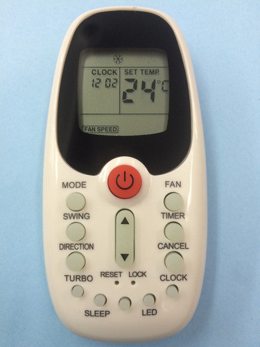 Kit 5x Controle Ar Condicionado R06/bgce Komeco Midea Comfe 1