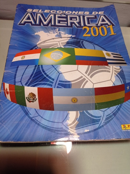 Album Copa América Selecciones De América 2001 Panini Comple 1