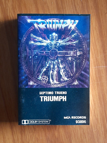 Cassette Triumph Thunder Seven. Nacional 1984 1