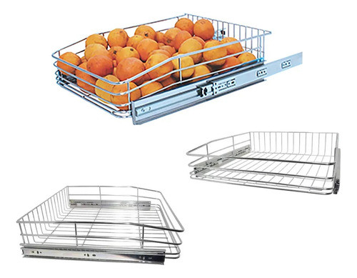 Gaveta Fruteira 470mm Cromada Arapuxe 0