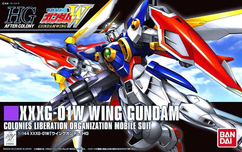 Wing Gundam 01w Hg Kit High Grade 1/144 Gunpla Bandai Japon 1