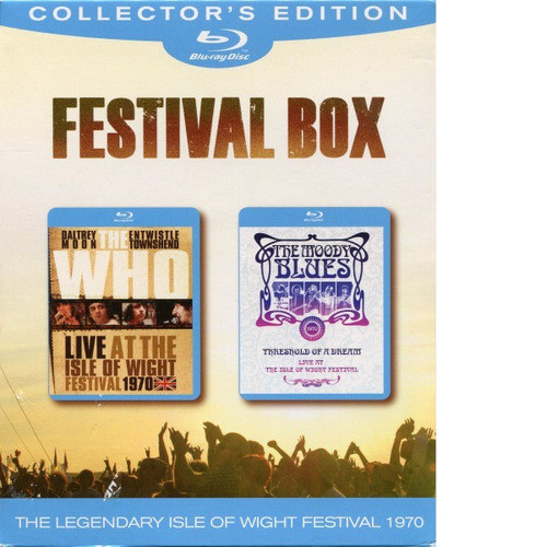 Who The / Moody Blues - Festival Box - Bluray - O 0