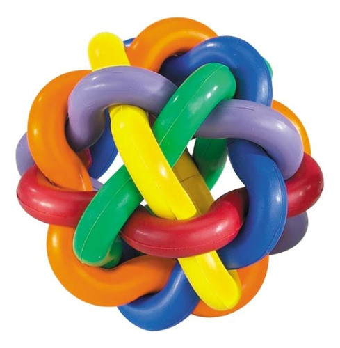 Multipet Nobbly Wobbly Ball Large Dog Toy 1